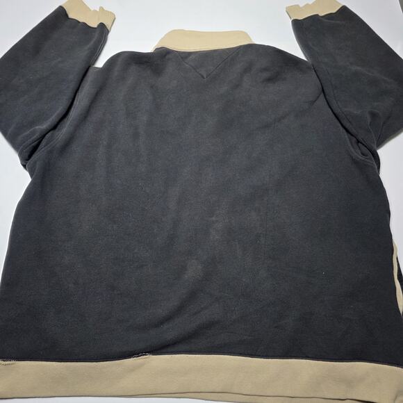 Vintage Tommy Hilfiger 85 Patch Logo 1/4 Zip Sweatshirt 90s Men's 2XL - Picture 8 of 8